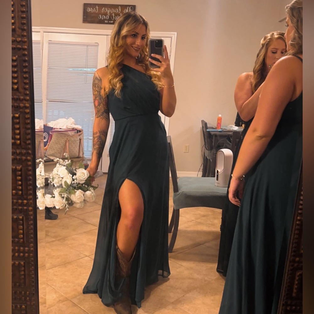 Brand New with tags bridesmaid dress, emerald green, Birdy Grey Brand